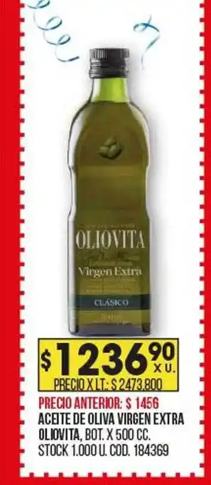 Coto Aceite de oliva virgen extra oliovita oferta
