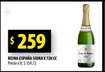 Punto Mayorista Reina españa sidra x 720 cc oferta