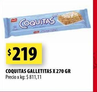 Punto Mayorista Coquitas galletitas oferta
