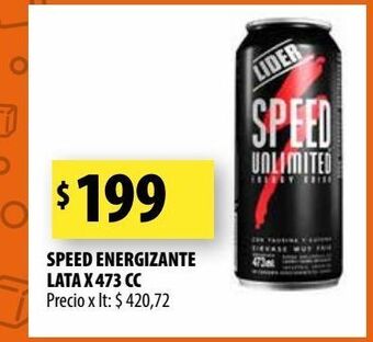 Punto Mayorista Speed energizante lata x 473 cc oferta
