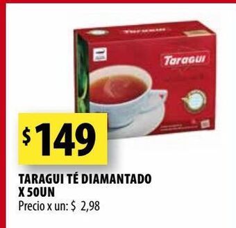 Punto Mayorista Taragui té diamantado oferta