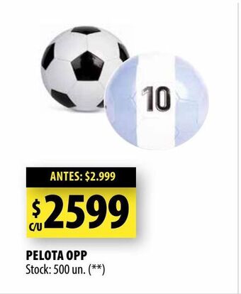 Punto Mayorista Pelota opp oferta