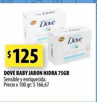 Punto Mayorista Dove baby jabon hidra 75gr oferta