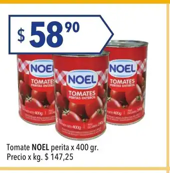 Hergo Noel Tomate perita x400 gr oferta