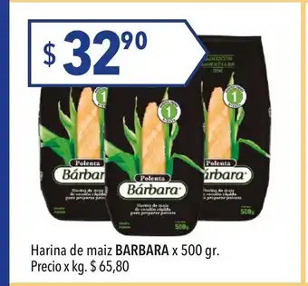 Hergo Barbara Harina de maiz x500gr oferta