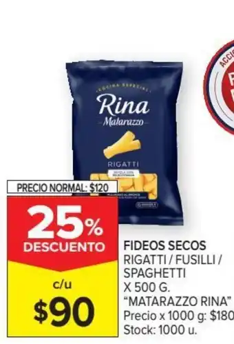 Carrefour Market Fideos Secos x500 g oferta