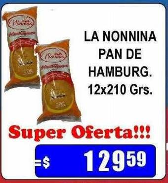 Dulcenter La nonnina pan de hamburg oferta