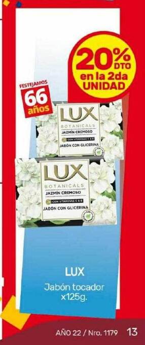 Nini Mayorista Lux jabón tocador oferta