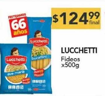Nini Mayorista Lucchetti fideos oferta