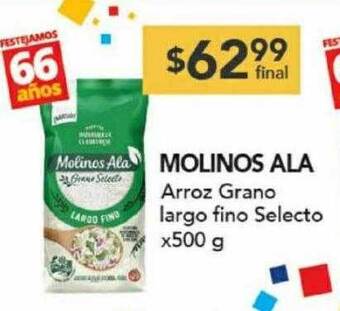Nini Mayorista Molinos ala arroz grano largo fino selecto oferta