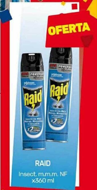 Nini Mayorista Raid insect m.m.m. nf oferta