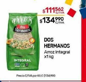Nini Mayorista Dos hermanos arroz integral oferta