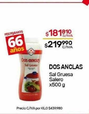 Nini Mayorista Dos anclas sal gruesa salero oferta