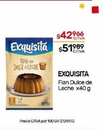 Nini Mayorista Exquisita flan dulce de leche oferta