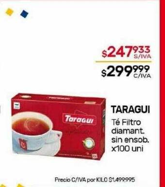 Nini Mayorista Taragui té filtro diamant sin ensob oferta