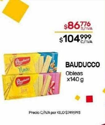 Nini Mayorista Bauducco obleas oferta