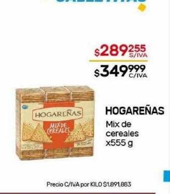 Nini Mayorista Hogareñas mix de cereales oferta