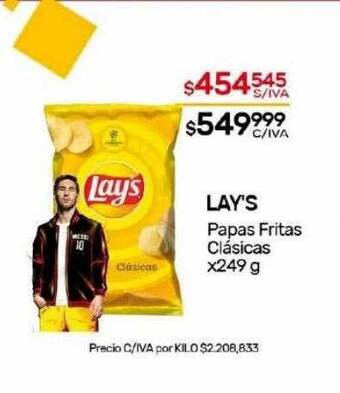 Nini Mayorista Lay's papas fritas clásicas oferta