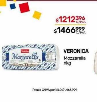 Nini Mayorista Veronica mozzarella oferta