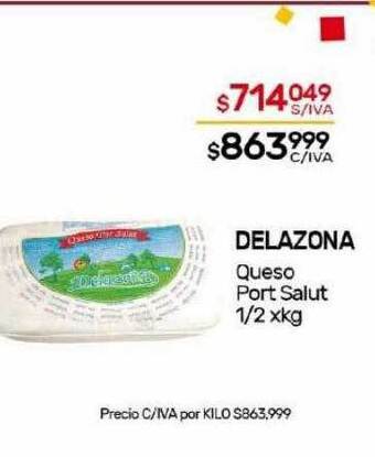 Nini Mayorista Delazona queso port salut oferta