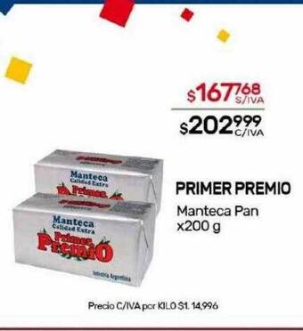 Nini Mayorista Primer premio manteca pan oferta