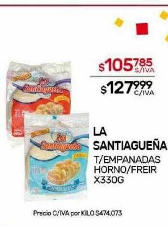 Nini Mayorista La santiagueña t empanadas horno freir oferta