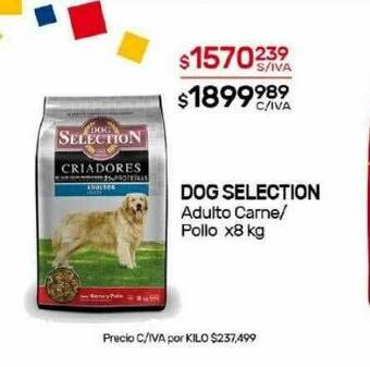 Nini Mayorista Dog selection adulto carne pollo oferta