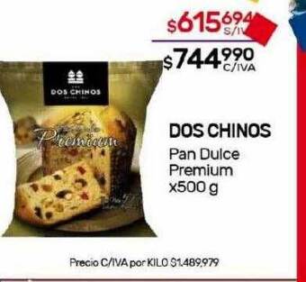 Nini Mayorista Dos chinos pan dulce premium oferta
