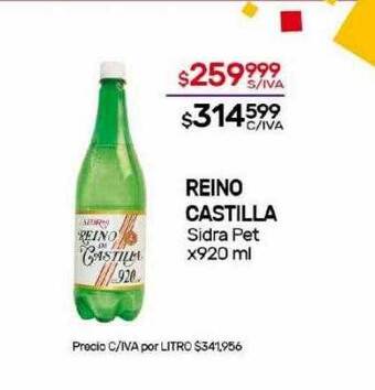Nini Mayorista Reino castilla sidra pet oferta