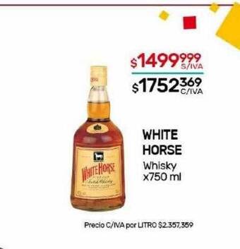 Nini Mayorista White horse whisky oferta