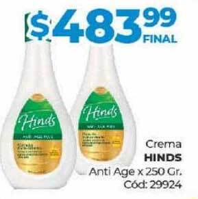Diarco Crema hinds anti age oferta
