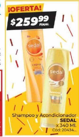 Diarco Shampoo y acondicionador sedal oferta