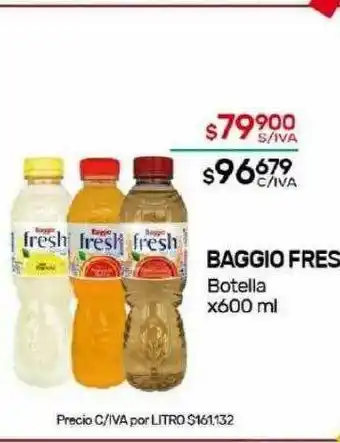 Nini Mayorista Baggio fresh botella oferta