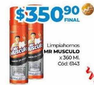 Diarco Limpiahornos mr musculo oferta