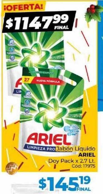 Diarco Jabón líquido ariel doy pack oferta