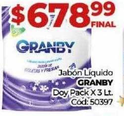 Diarco Jabón líquido granby doy pack oferta