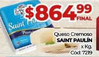 Diarco Queso cremoso saint paulin oferta