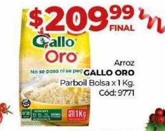 Diarco Arroz gallo oro parboil bolsa oferta