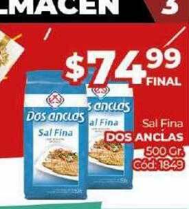 Diarco Sal fina dos anclas oferta