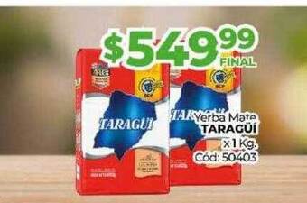 Diarco Yerba mate taragüí oferta