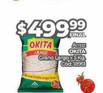 Diarco Arroz okita grano largo oferta
