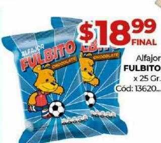 Diarco Alfajor fulbito oferta
