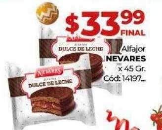 Diarco Alfajor nevares oferta
