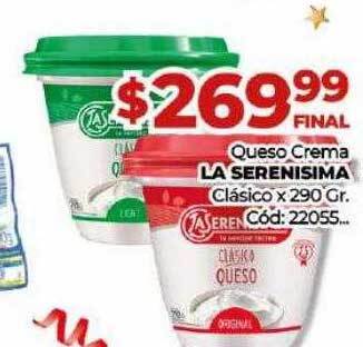 Diarco Queso crema la serenisima clásico oferta