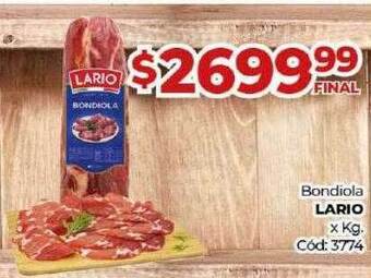 Diarco Bondiola lario oferta