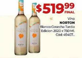 Diarco Vino norton blanco cosecha tardia edicion 2020 oferta
