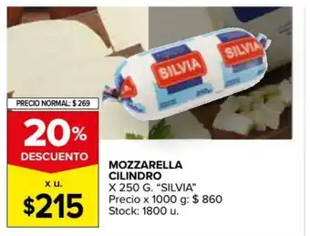 Carrefour Market Mozzarella Cilindro x250 g oferta