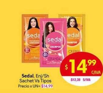 Medamax Sedal enj sh sachet vs tipos oferta