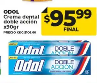 Supermayorista Vital Odol Crema Dental Doble Acción x 90gr oferta