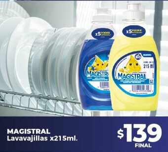 Supermayorista Vital Magistral Lavavajillas x 215ml oferta